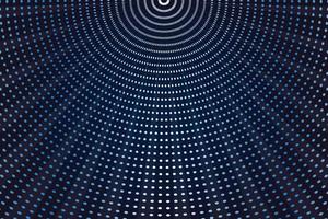modern light blue color neon effect dots style tunnel shape wallpaper technology background template vector graphic design