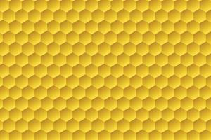 motivo de colmena de abeja de fondo, efecto 3d, vector de diseño de material de producto de miel