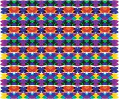 fondo geométrico abstracto de formas multicolores vector