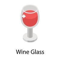 Wine Glass Concepts vector