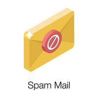 Spam Email Concepts vector