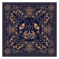 Floral seamless pattern in vector