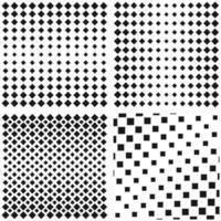 Collection of seamless geometric minimalistic patterns. vector