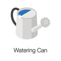 Watering Can Concepts vector