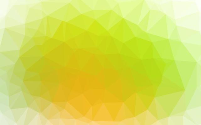 Light Green vector shining triangular pattern.