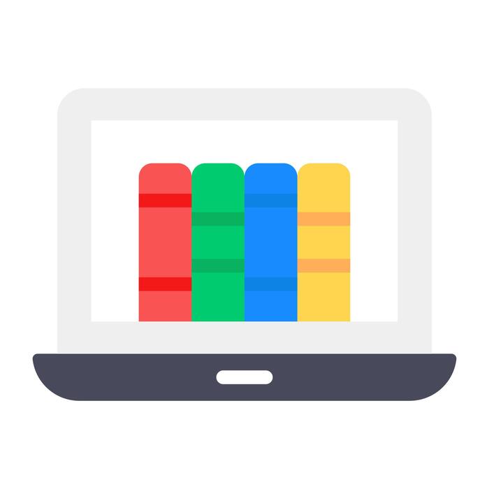 Digital Library Vector Art, Icons, and Graphics for Free Download