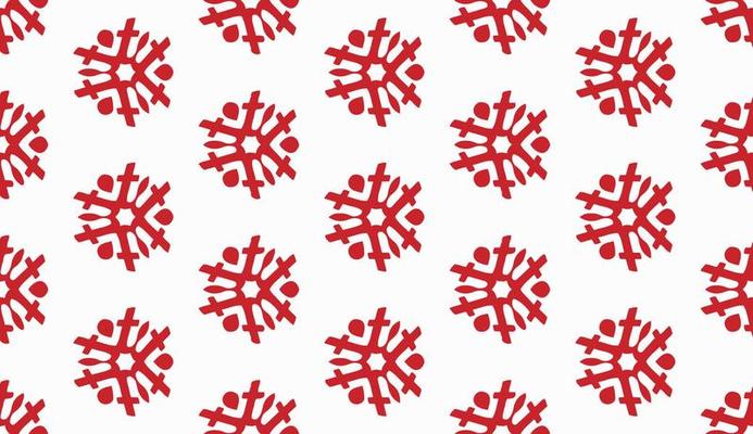 Red and white color seamless pattern texture and template. Multicolored. Colorful ornamental graphic design.