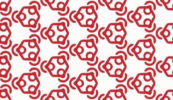 Red and white color seamless pattern texture and template. Multicolored. Colorful ornamental graphic design. vector
