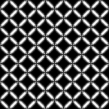 textura de patrón transparente en blanco y negro. diseño gráfico ornamental en escala de grises. adornos de mosaico. plantilla de patrón vector