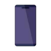 mobile phone, smartphone device on white background vector