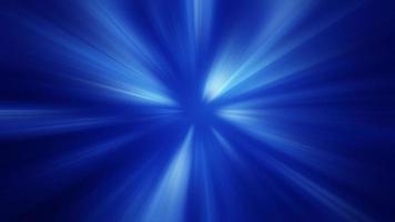 blått ljus shine spin radiell för teknik video