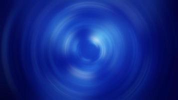 Blue spin circles with the effect of radial video