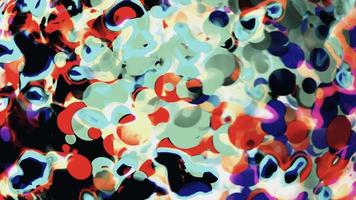 Liquid paint multicolored beautiful gradient seamless loop