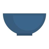 bowl ceramic utensil kitchen isolated icon vector