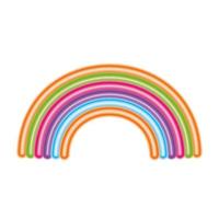 Isolated rainbow icon vector design