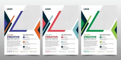 Creative Corporate  Business Flyer Brochure Template Design, abstract business flyer, vector template design. Brochure design, cover, annual report, poster, flyer