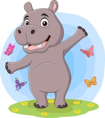 hippo cartoon - 242 Free Vectors to Download | FreeVectors