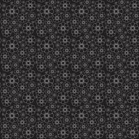 Floral pattern design with a black background vector