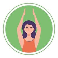 woman with eyes closed, meditation, healthy lifestyle