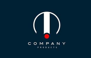 I icono de logotipo de letra del alfabeto. diseño creativo para empresa y negocio vector