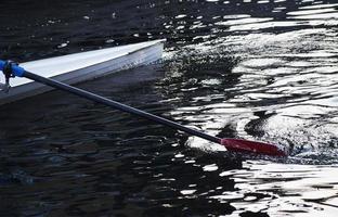 waterfront canoe theme photo