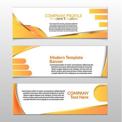 Vector abstract geometric design banner web template. Modern design. Vector illustration