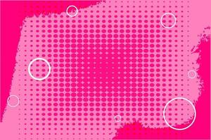 halftone background Pink Circle shape dotted pattern, dot, circles. Vector modern art texture for posters, business cards, cover, labels mock-up, stickers layout