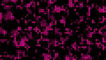 gráfico de movimento de fundo pontilhado preto e rosa video