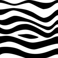 Abstract background animal print natural skin pattern wild zebra stripes black and white vector wallpaper