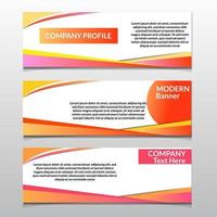 Vector abstract geometric design banner web template. Modern design. Vector illustration