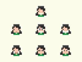 Pixel Art Avatar One or More Full Body Figures Etsy