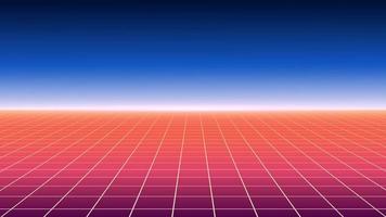 80s retro futuristic background. vector