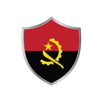 vector de bandera de angola