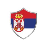 vector de bandera de serbia