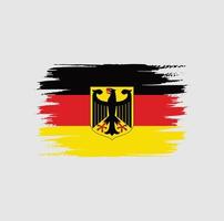 cepillo de bandera de alemania vector