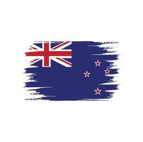 New Zealand Flag Brush vector