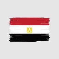 Egypt Flag Brush vector