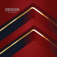 Tablero de fondo de vector abstracto de banner dorado para diseño de texto y mensaje moderno. ilustración vectorial