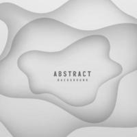 banner Abstract geometric white and gray color background vector illustration.