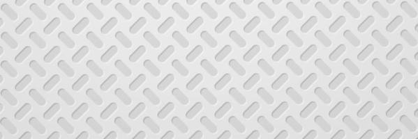 banner Abstract geometric white and gray color background vector illustration.