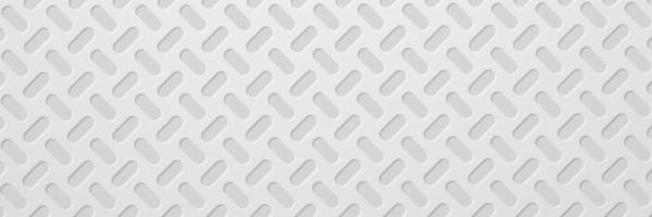 banner Abstract geometric white and gray color background vector illustration.