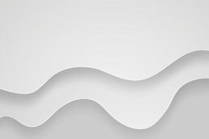 banner Abstract geometric white and gray color background vector illustration.