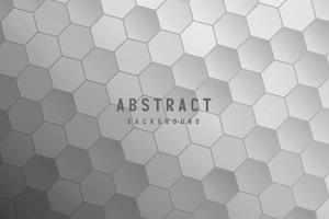 banner Abstract geometric white and gray color background vector illustration.