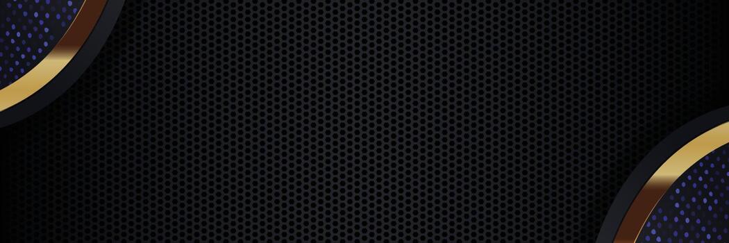 gold banner Abstract vector background board for text and message design modern. vector illustration