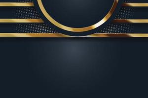 gold banner Abstract vector background board for text and message design modern. vector illustration