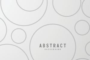 banner Abstract geometric white and gray color background vector illustration.