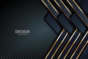 Tablero de fondo de vector abstracto de banner dorado para diseño de texto y mensaje moderno. ilustración vectorial