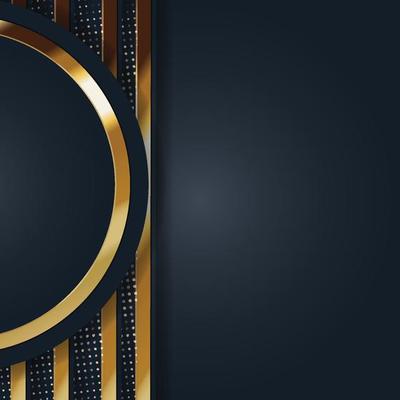 gold banner Abstract vector background board for text and message design modern. vector illustration