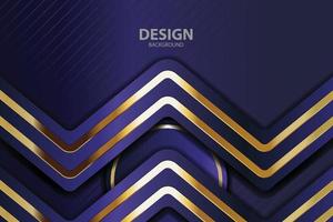 Tablero de fondo de vector abstracto de banner dorado para diseño de texto y mensaje moderno. ilustración vectorial