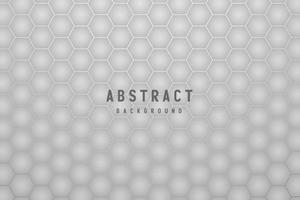 banner Abstract geometric white and gray color background vector illustration.